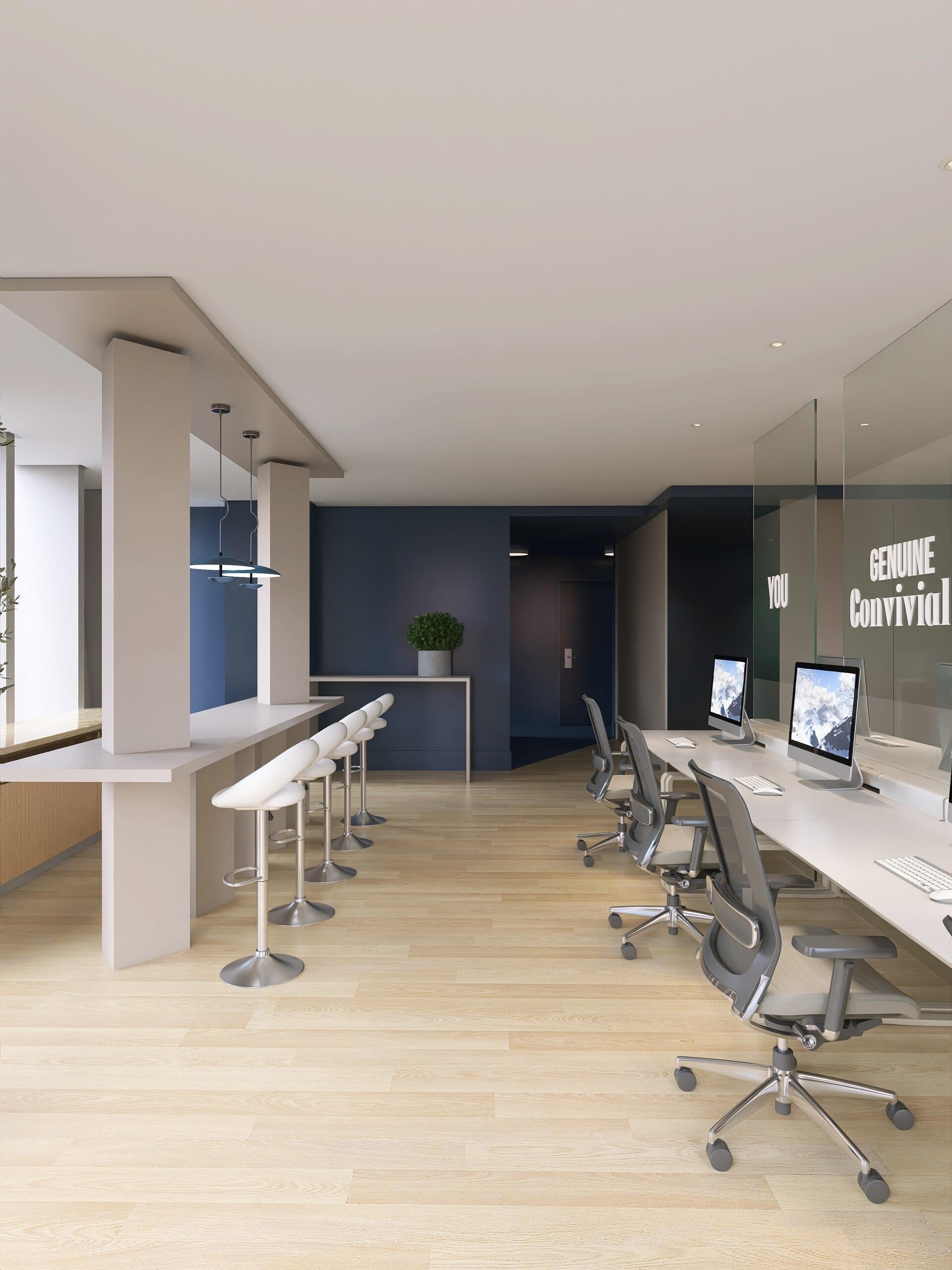 Bancada alta do projecto Pernod Ricard, Luanda, VORQ